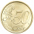 Италия 50 евроцентов ( центов ) 2002