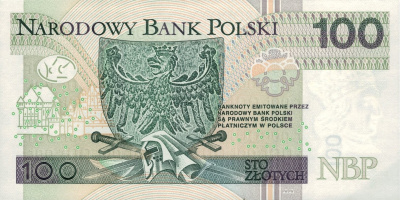 Польша 100 злотых 2012  фото из магазина евромонета.рф 1