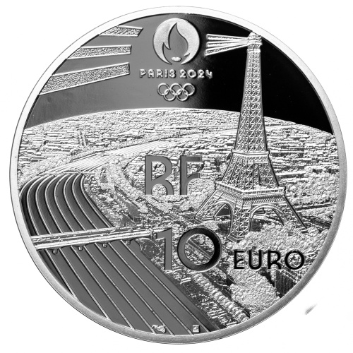 Коллекционная монета Европы Франция 10 евро 2023 Олимпийские игры 2024 года в Париже. Дом инвалидов | Интернет-магазин евромонета.рф 