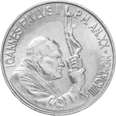 Ватикан 50 лир 1998  фото из магазина евромонета.рф 1