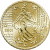 Франция 50 евроцентов ( центов ) 2001
