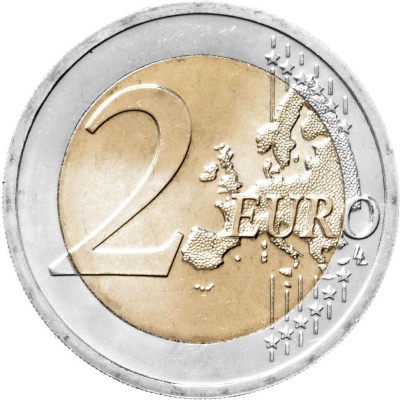 Памятные монеты 2 евро UNC Германия 2 евро 2025 Саар - Петля Саара фото из магазина евромонета.рф 1