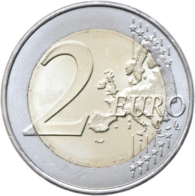 Памятные монеты 2 евро UNC Германия 2 евро 2022 Тюрингия. Замок Вартбург фото из магазина евромонета.рф 1