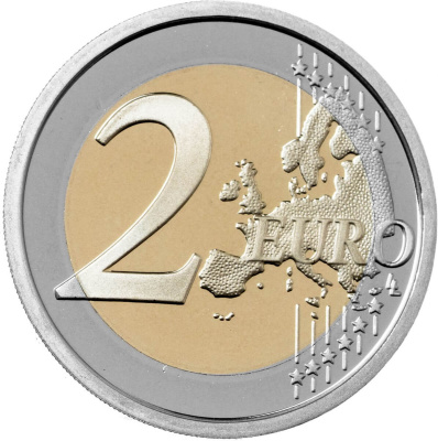 Памятные монеты 2 евро пруф Сан Марино 2 евро 2026 450 лет со дня смерти Тициана. Пруф ( Proof ) фото из магазина евромонета.рф 1