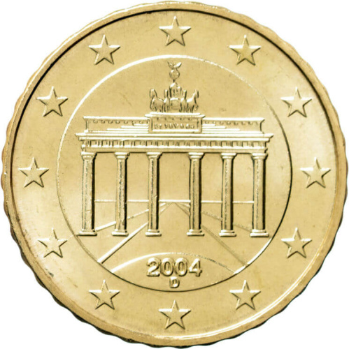 Германия 10 евроцентов ( центов ) 2004