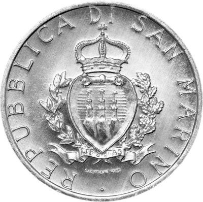 Сан Марино 1 лира 1987  фото из магазина евромонета.рф 1