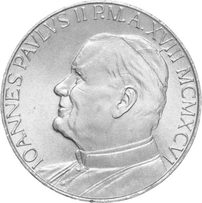 Ватикан 50 лир 1996  фото из магазина евромонета.рф 1