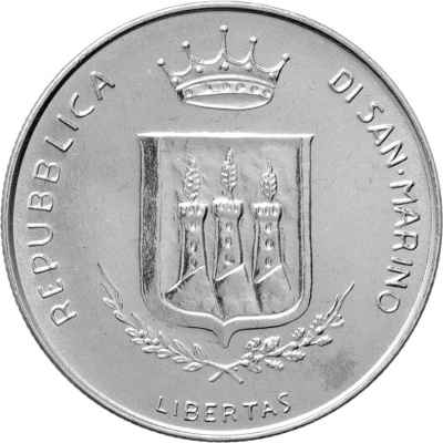 Сан Марино 100 лир 1983  фото из магазина евромонета.рф 1