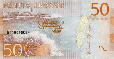 Швеция 50 крон 2014  фото из магазина евромонета.рф 1