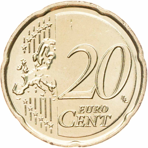 Кипр 20 евроцентов ( центов ) 2020