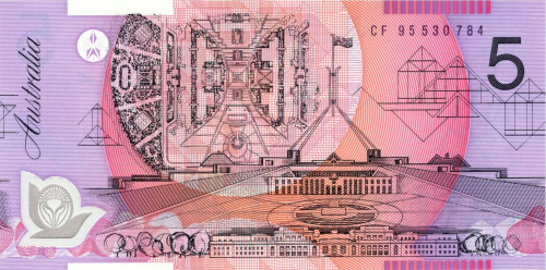 Австралия 5 долларов 1995 (полимер)