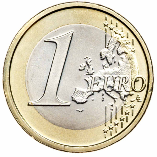 Ватикан 1 евро 2018