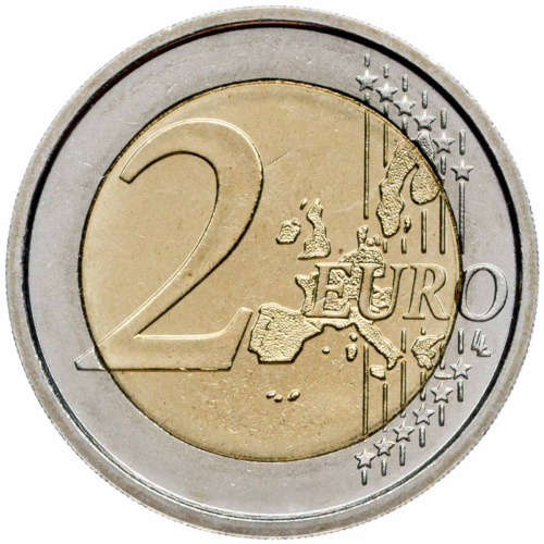 Италия 2 евро 2002 регулярная