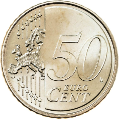 50 евроцентов Сан Марино 50 евроцентов ( центов ) 2026 фото из магазина евромонета.рф 1