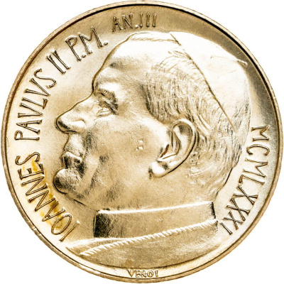 Ватикан 200 лир 1981  фото из магазина евромонета.рф 1