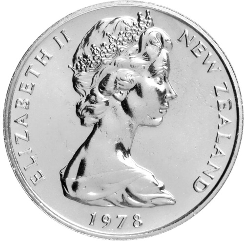 Новая Зеландия 20 центов 1978