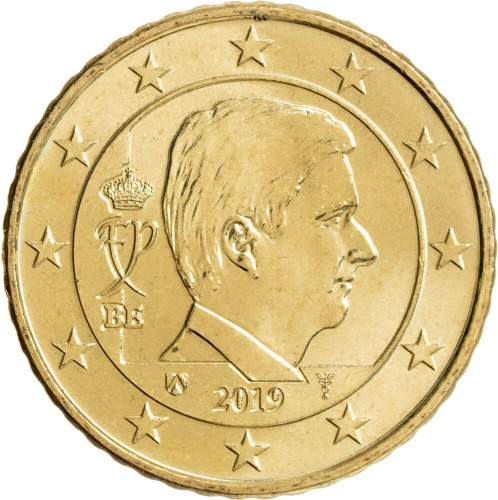 Бельгия 50 евроцентов ( центов ) 2019