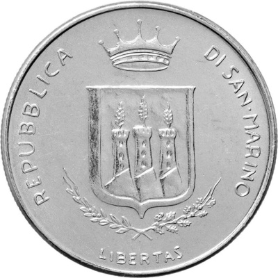 Сан Марино 50 лир 1983  фото из магазина евромонета.рф 1