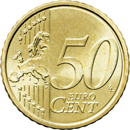Ватикан 50 евроцентов ( центов ) 2023
