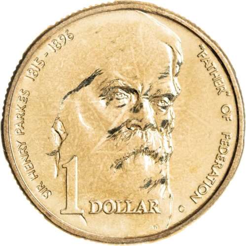 Австралия 1 доллар 1996 100 лет со дня смерти сэра Генри Паркса