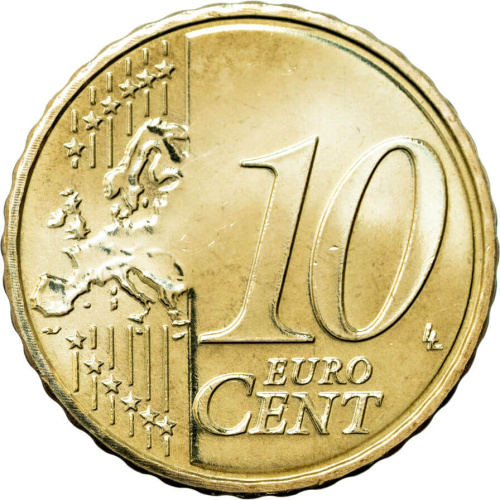 Люксембург 10 евроцентов ( центов ) 2022