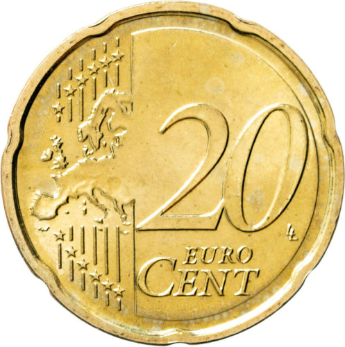Нидерланды 20 евроцентов ( центов ) 2021