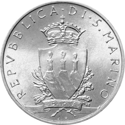 Сан Марино 5 лира 1979  фото из магазина евромонета.рф 1