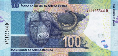 ЮАР 100 ранд 2010  фото из магазина евромонета.рф 1