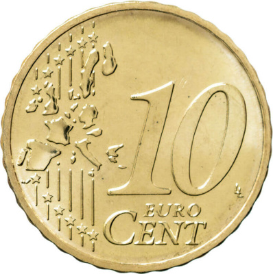 10 евроцентов Германия 10 евроцентов ( центов ) 2004 фото из магазина евромонета.рф 1