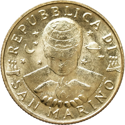 Сан Марино 200 лир 1996  фото из магазина евромонета.рф 1