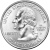 Штаты и территории США 25 центов ( 1/4 доллара, квотер ) 2008 Гавайи D фото из магазина евромонета.рф