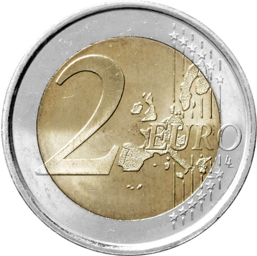 Испания 2 евро 2003 регулярная