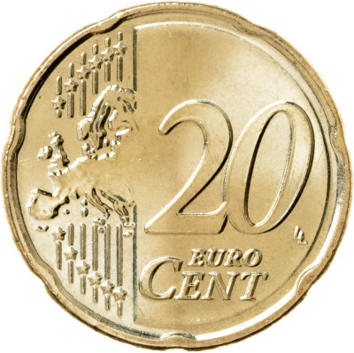 20 евроцентов Болгария 20 евроцентов ( центов ) 2026 фото из магазина евромонета.рф 1