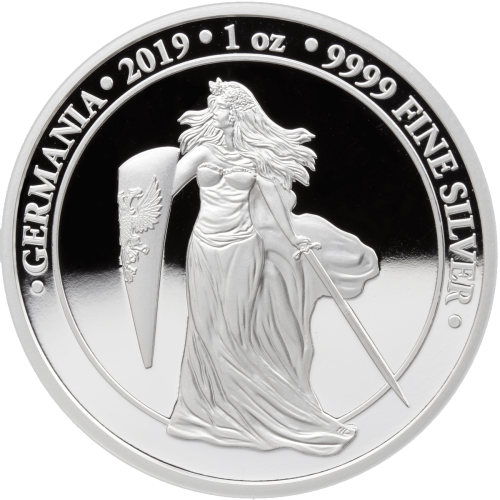 Germania Mint Germania Mint 2019 5 марок Германия proof фото из магазина евромонета.рф
