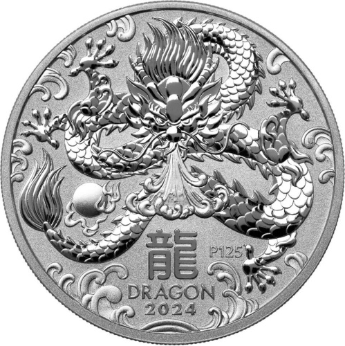 Австралия 1 доллар 2024 Год Дракона