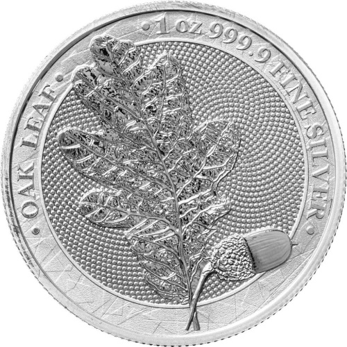 Germania Mint Germania Mint 2019 5 марок Мифический лес: Дубовый лист фото из магазина евромонета.рф