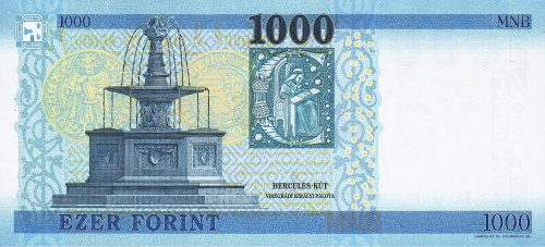 Банкноты Венгрии Венгрия 1000 форинтов 2024 фото из магазина евромонета.рф