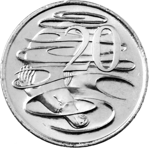 Австралия 20 центов 2026