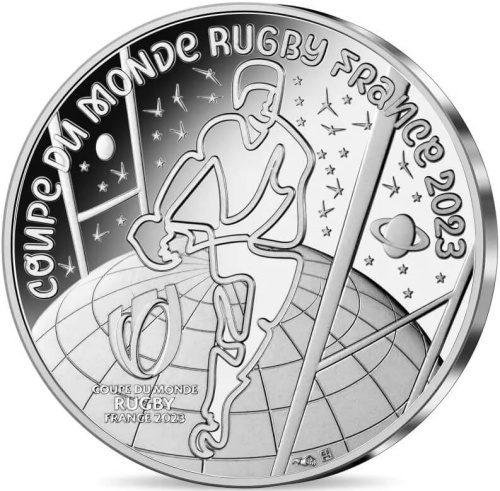 Коллекционная монета Европы Франция 10 евро 2023 Чемпионат мира по регби 2023. BU | Интернет-магазин евромонета.рф 