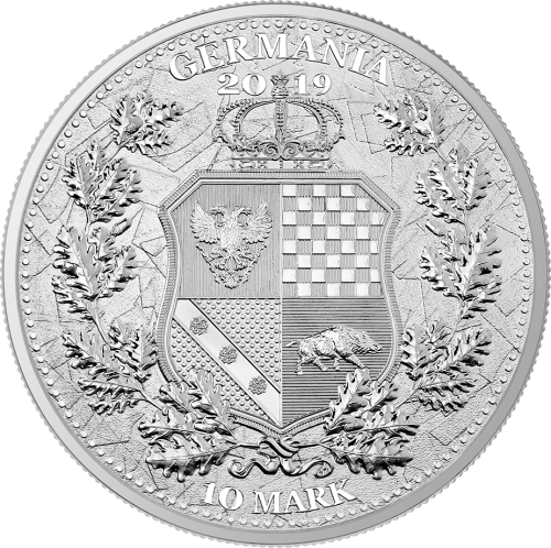 Germania Mint Germania Mint 2019 10 марок Аллегории: Германия и Британия фото из магазина евромонета.рф