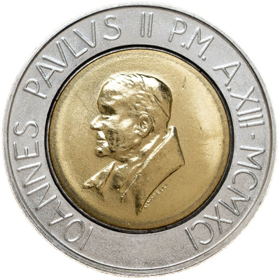 Ватикан 500 лир 1991   фото из магазина евромонета.рф 1