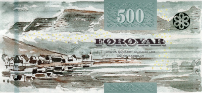 Фарерские острова 500 крон 2011  фото из магазина евромонета.рф 1