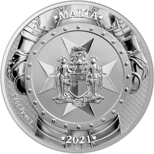 Коллекционная монета Европы Мальта 5 евро 2021 Рыцари прошлого | Интернет-магазин евромонета.рф 