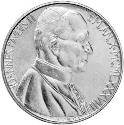Ватикан 50 лир 1988  фото из магазина евромонета.рф 1