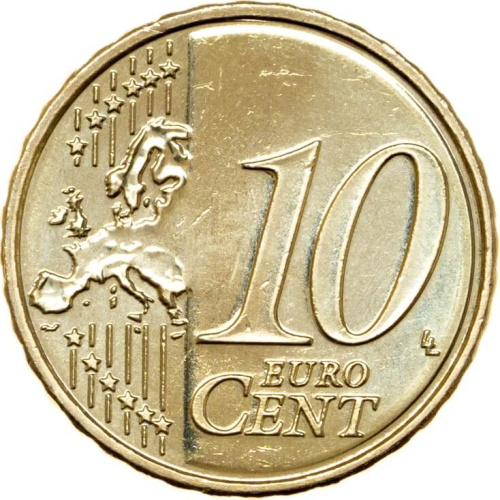 Хорватия 10 евроцентов ( центов ) 2023