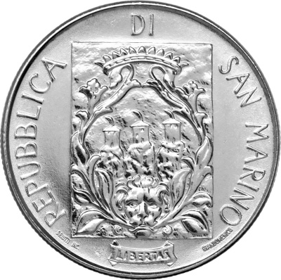 Сан Марино 100 лир 1988  фото из магазина евромонета.рф 1
