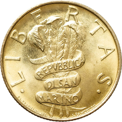Сан Марино 200 лир 1995  фото из магазина евромонета.рф 1