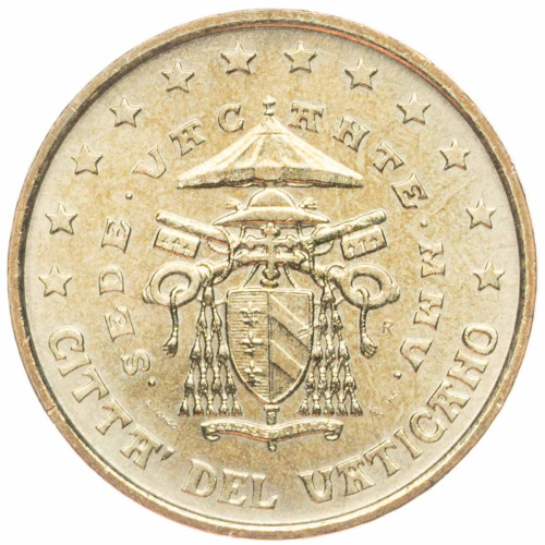 Ватикан 50 евроцентов ( центов ) 2005 SV 