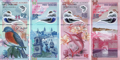 Юбилейная монета Бермудские острова набор банкнот 2/5 долларов 2024 фото в интернет-магазине евромонета.рф