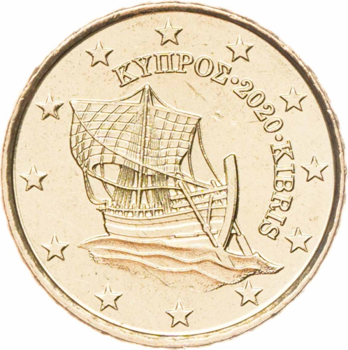 Кипр 10 евроцентов ( центов ) 2020